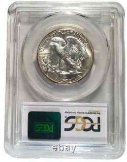 1945-D Denver MS66+ PLUS PCGS Walking Liberty Half Dollar Silver 50 Cent Coin
