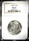 1945-d Liberty Walking Half Dollar Ngc Ms-65 Mint State 65
