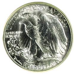 1945-D Liberty Walking Half Dollar NGC MS-65 Mint State 65