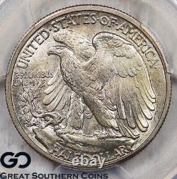 1945-D MS66 Walking Liberty Half Dollar PCGS Mint State 66 Lustrous Blazer
