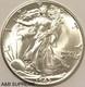1945 D Walking Liberty Half Dollar From Obw Roll Choice-gem Bu Unc. 90% Silver