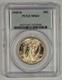 1945-d Walking Liberty Half Dollar From The Denver Mint Graded Ms64 By Pcgs
