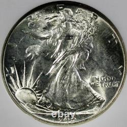 1945 Liberty Walking Half Dollar NGC MS-66 Mint State 66