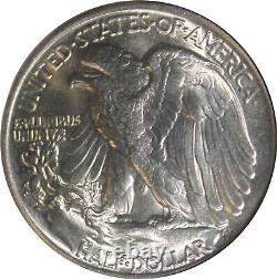 1945 MS65 Walking Liberty Half Dollar, PCGS 4857121