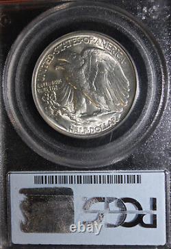 1945 MS65 Walking Liberty Half Dollar, PCGS 4857121