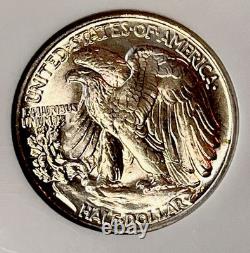 1945 P NGC MS65 Walking Liberty Half Dollar Nice Strike! Lovely Coin