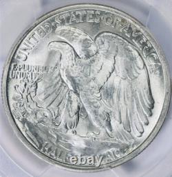 1945-S Liberty Walking Half Dollar PCGS MS-66 Mint State 66