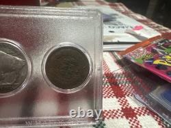 1945-S Walking Liberty, 1965-D Quarter, 1942 S Merc, 1935-S Buff, 1904 Indian