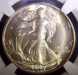 1945-S Walking Liberty Half Dollar NGC MS66 GEM