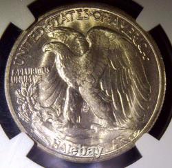 1945-S Walking Liberty Half Dollar NGC MS66 GEM