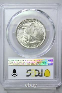 1945 Walking Liberty Half Dollar 50C PCGS MS64 Blast White #8041