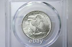 1945 Walking Liberty Half Dollar 50C PCGS MS64 Blast White #8041