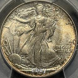1945 Walking Liberty Half Dollar 50C PCGS MS65 Brilliant
