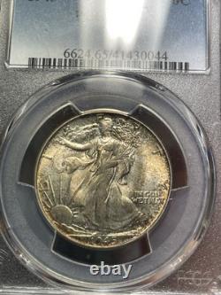 1945 Walking Liberty Half Dollar 50C PCGS MS65 Brilliant