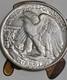 1945 Walking Liberty Half Dollar, Fs-901 No Aw Initials, Au-bu From Estate