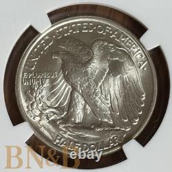 1945 Walking Liberty Half Dollar NGC ERROR SLAB