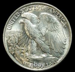 1946 50C Walking Liberty Half Dollar-Choice Gem Bu- SMH1094