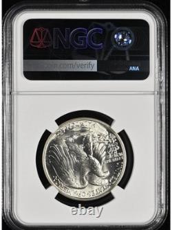 1946 50C Walking Liberty Half Dollar MS66+? NGC 8705080-004 GEM? UNC