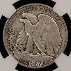 1946 DDR 50c Walking Liberty Silver Half Dollar Double Die NGC XF 40 X6035