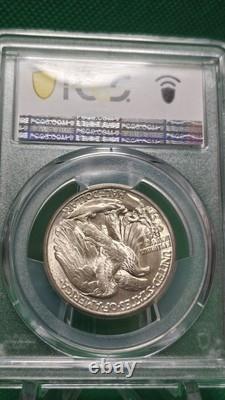1946 D 50C Walking Liberty Half Dollar MS66 Great Toning