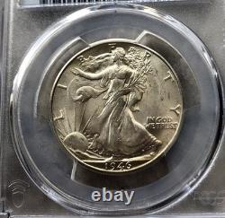 1946-D 50C Walking Liberty Half Dollar PCGS MS64