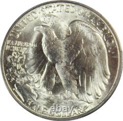 1946-D MS65 Walking Liberty Half Dollar, PCGS 38543123