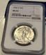 1946 D Ms 64 Silver Walking Liberty Half Dollar Ngc Ms 64 Combined Shipping