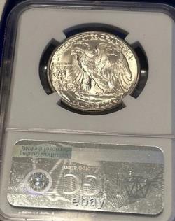 1946 D MS 64 Silver Walking Liberty Half Dollar NGC MS 64 Combined Shipping