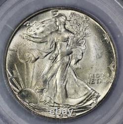 1946-D Walking Liberty 50c PCGS MS 64 OGH Silver Half Dollar Old Green Holder