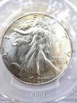 1946-D Walking Liberty Half Dollar 50c PCGS MS65 Lustrous Gem