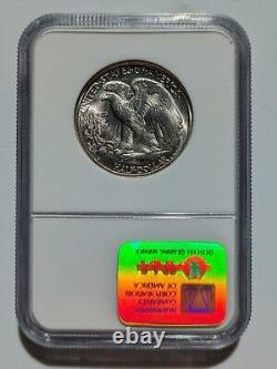 1946-D Walking Liberty Half Dollar NGC MS-65 Nevada Silver Collection