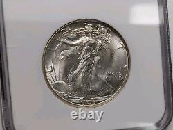 1946-D Walking Liberty Half Dollar NGC MS-65 Nevada Silver Collection