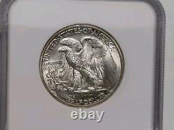 1946-D Walking Liberty Half Dollar NGC MS-65 Nevada Silver Collection