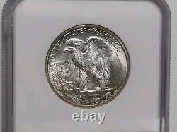1946-D Walking Liberty Half Dollar NGC MS-65 Nevada Silver Collection