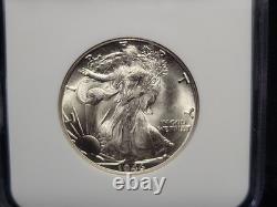 1946 D Walking Liberty Silver Half Dollar 50c NGC MS66 GEM+ White See Pics 1946 D Walking Liberty Silver Half Dollar 50c NGC MS66 GEM+ White See Pics