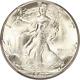 1946-d Walking Liberty Silver Half Dollar 50c, Pcgs Ms65, Original
