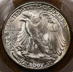 1946-D Walking Liberty half, PCGS MS65, superb rim tone, DKRC
