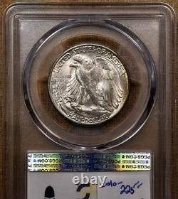 1946-D Walking Liberty half, PCGS MS65, superb rim tone, DKRC