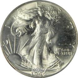 1946 MS65 Walking Liberty Half Dollar, PCGS 40128160