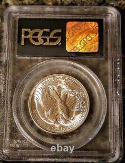 1946-S 50C Walking Liberty Half Dollar PCGS MS 65 OGH