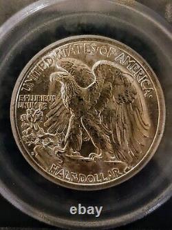 1946-S 50C Walking Liberty Half Dollar PCGS MS 65 OGH