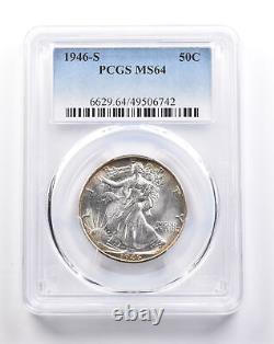 1946-S Walking Liberty Half Dollar MS64 PCGS 4975