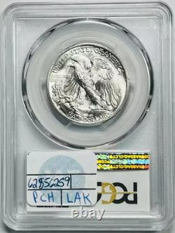 1946 S Walking Liberty Half Dollar PCGS MS-66 Sight White