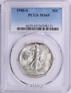 1946-S Walking Liberty Silver Half Dollar MS65 PCGS