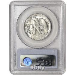 1946 US Walking Liberty Silver Half Dollar 50C PCGS MS67