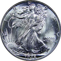 1946 Walking Liberty 50C Half Dollar NGC MS65 Strong Details Flashy Fields