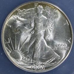 1946 Walking Liberty Half Dollar ANACS MS-64 (2330612)