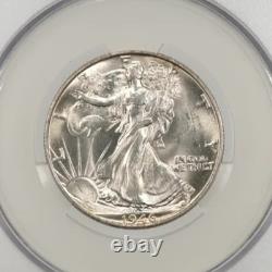 1946-s 50c Walking Liberty Cac Ms62 Freshly Graded