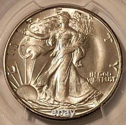 1947 D Walking Liberty Half Dollar MS66 PCGS