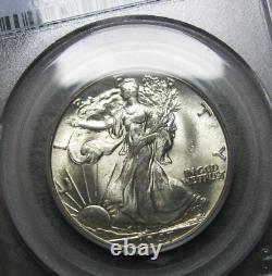 1947-D Walking Liberty Half Dollar Silver - MS-65 PCGS Graded Coin - #483B